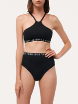 Slip alto in cotone stretch nero_1