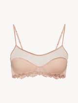 Brassière in tulle stretch color sabbia_0