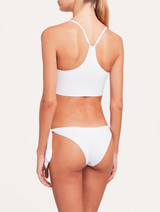 Slip mare brasiliano bianco con dettagli glitterati_2
