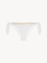 Slip mare brasiliano bianco con dettagli glitterati_0