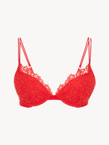 Reggiseno push-up rosso con macramè_0