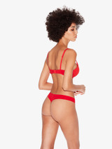 Reggiseno push-up rosso con macramè_2