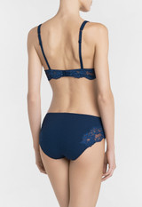 Slip medio in cotone blu_2