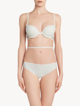 Reggiseno T-shirt multifunzione bianco con pizzo Chantilly_1