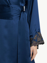 Set regalo 3 pezzi lingerie e vestaglia Maison color blu_6