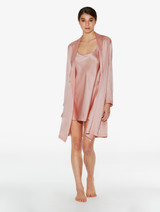 Set regalo con 2 capi rosa Silk Lounge Short_0