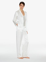Set regalo con 2 capi bianchi Silk Nightwear_0