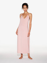 Slipdress lungo in jersey modal rosa_1