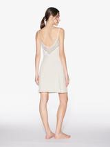 Slipdress in rayon off-white_2