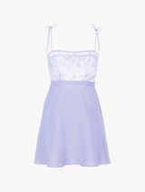 Slipdress in voile di cotone viola_0