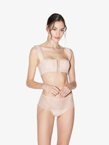 Brassière in cotone terracotta_1
