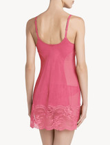 Slipdress in pizzo rosa orchidea_2