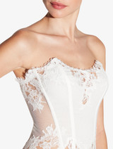 Corsetto morbido off-white con pizzo Leavers di cotone_5