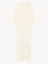 Caftano champagne con perline_0