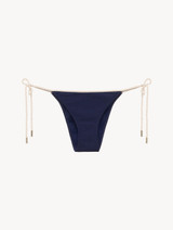 Slip mare blu navy con monogramma_0