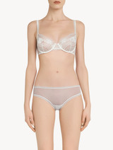 Reggiseno con ferretto in pizzo Leavers off-white_1
