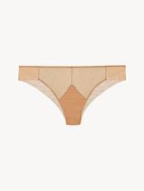 Slip brasiliano in tulle stretch beige_0