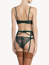 Reggicalze in pizzo Leavers verde_2
