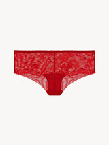 Shorty in pizzo rosso_0