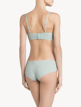Reggiseno con ferretto verde menta con macramè_2