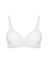 Reggiseno con ferretto in tulle off-white_0
