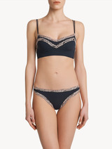 Slip brasiliano in tulle ricamato grigio scuro e rosa_1