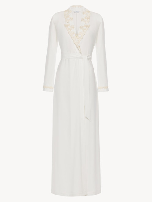 Vestaglia lunga in jersey bianco_1