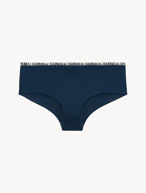 Shorty in rayon blu_1