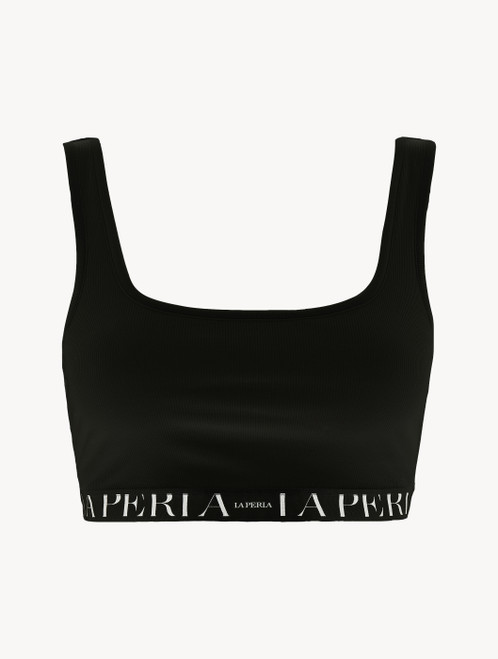 Brassière in cotone stretch nero_2