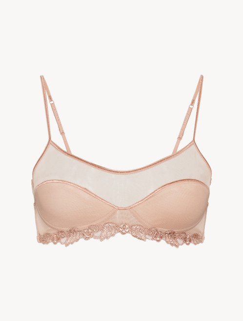 Brassière in tulle stretch color sabbia_1