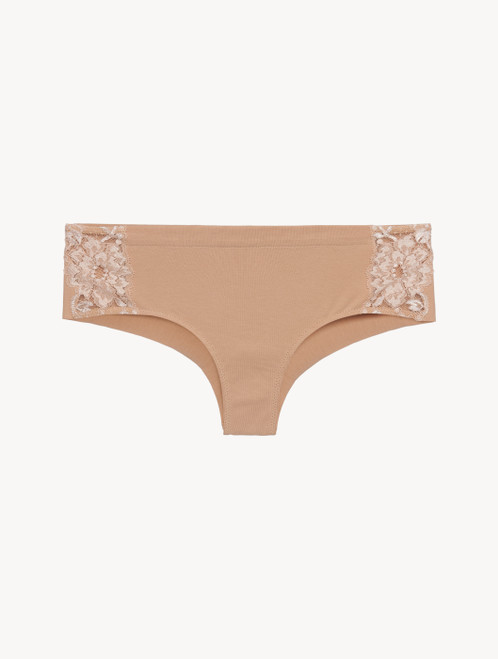 Short in cotone nude_0
