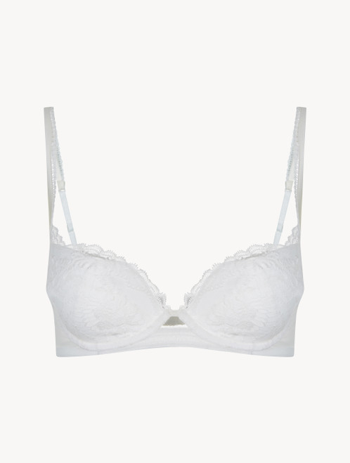Reggiseno push-up off-white con ferretto e pizzo Leavers_4