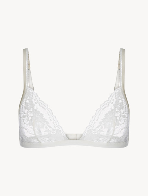 Reggiseno a triangolo in pizzo Leavers off-white_2