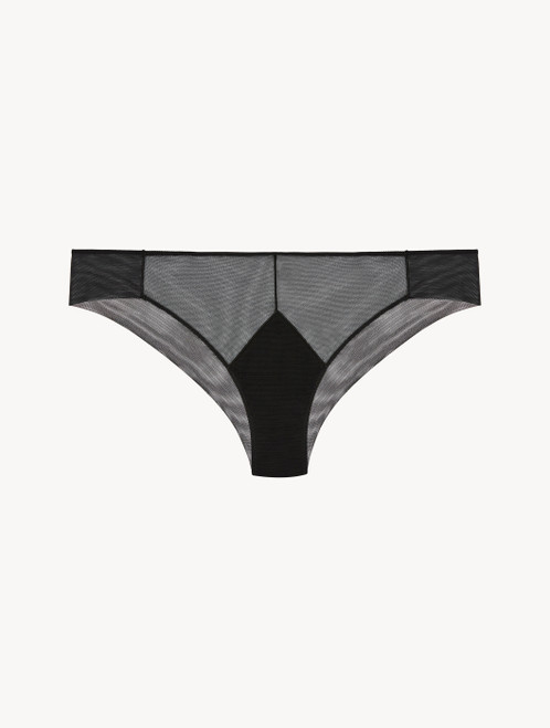 Slip brasiliano in tulle stretch nero_4
