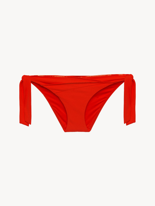 Slip mare con laccetti laterali rosso_4