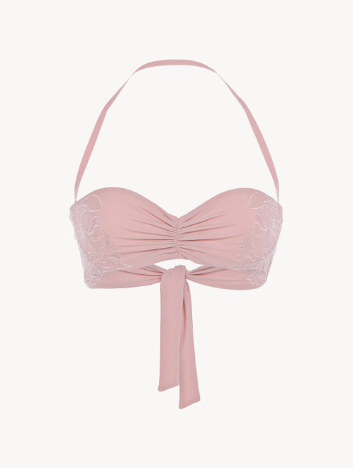 Reggiseno mare a fascia con ferretto rosa_0