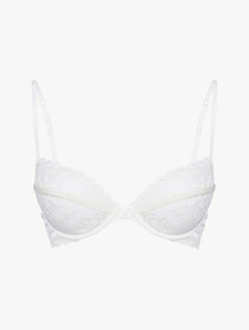 Reggiseno push-up in pizzo Leavers bianco_3