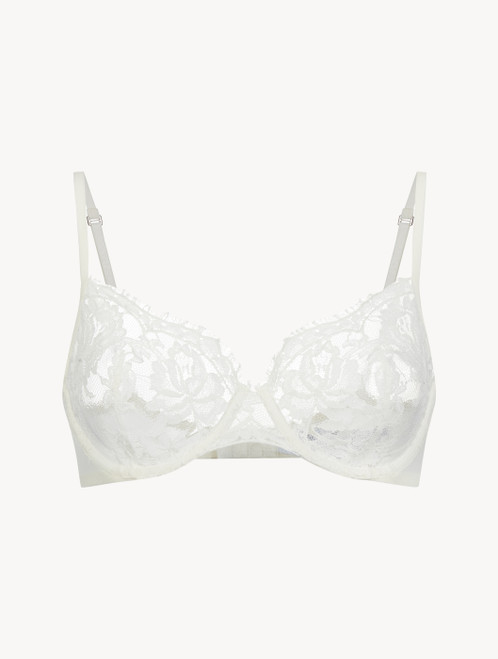 Reggiseno con ferretto bianco in pizzo Leavers francese_1