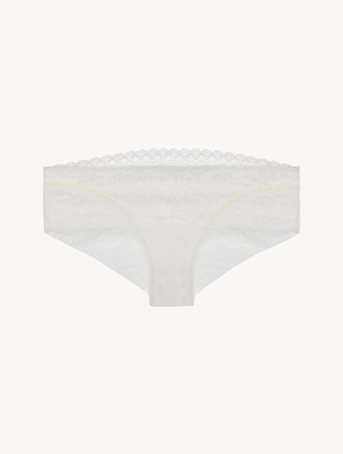 Shorty in pizzo floreale off-white_4