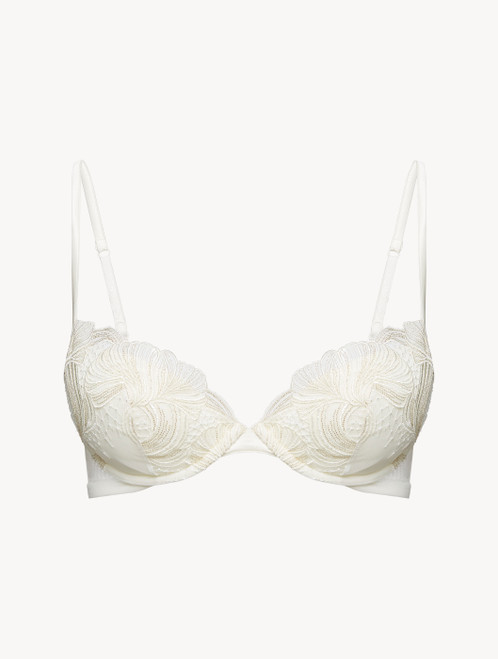 Reggiseno push-up in tulle ricamato off-white OLD_2
