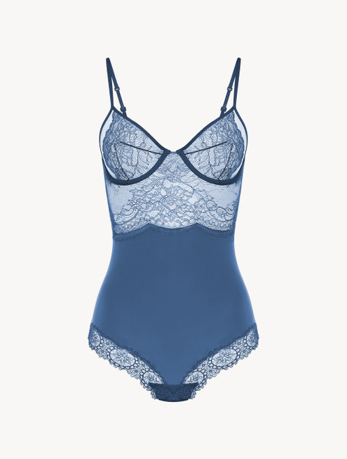 Body in pizzo Leavers blu fiordaliso_2