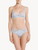 Reggiseno a triangolo in Lycra® blu con pizzo Leavers_1