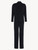 Pigiama nero in modal stretch con pizzo Leavers_0