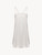 Slipdress in seta off-white con pizzo Leavers_0