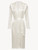 Vestaglia in seta off-white e pizzo Leavers_0