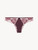 Slip brasiliano in Lycra® riciclata bordeaux_0