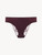 Slip brasiliano in viscosa stretch bordeaux e tulle_0