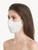 Mascherina in cotone crema con tulle ricamato_2