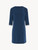 Camicia da notte in jersey di misto seta e modal blu_0