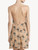 Slipdress in pizzo Leavers color sabbia_5